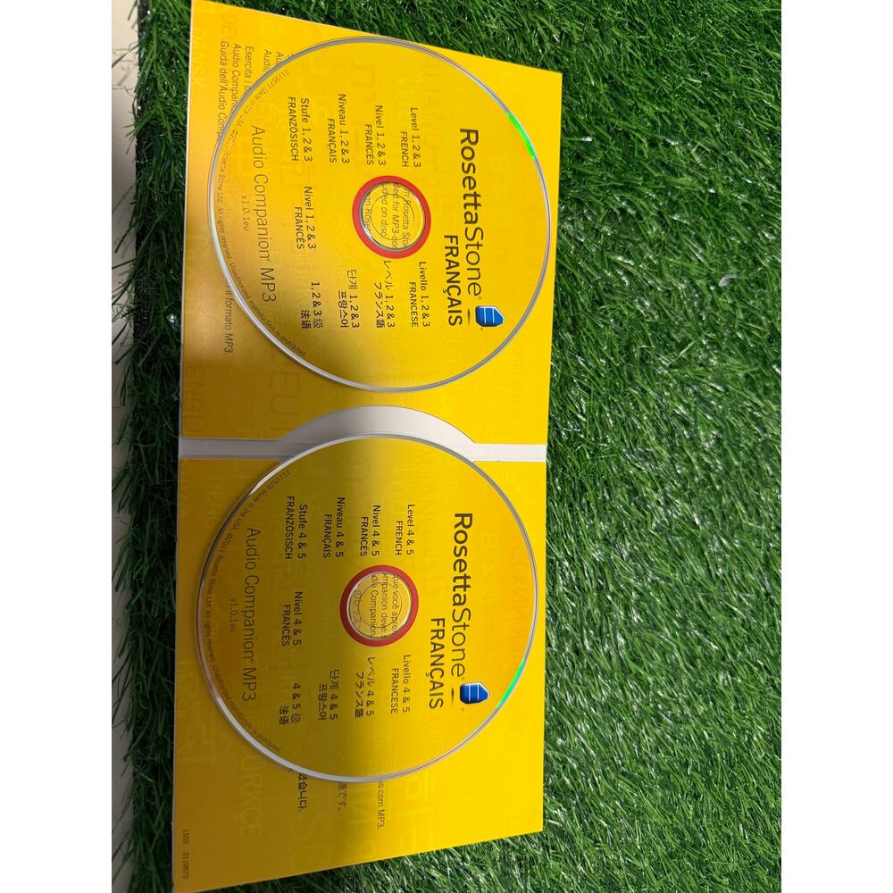 Rosetta Stone French set 1-5